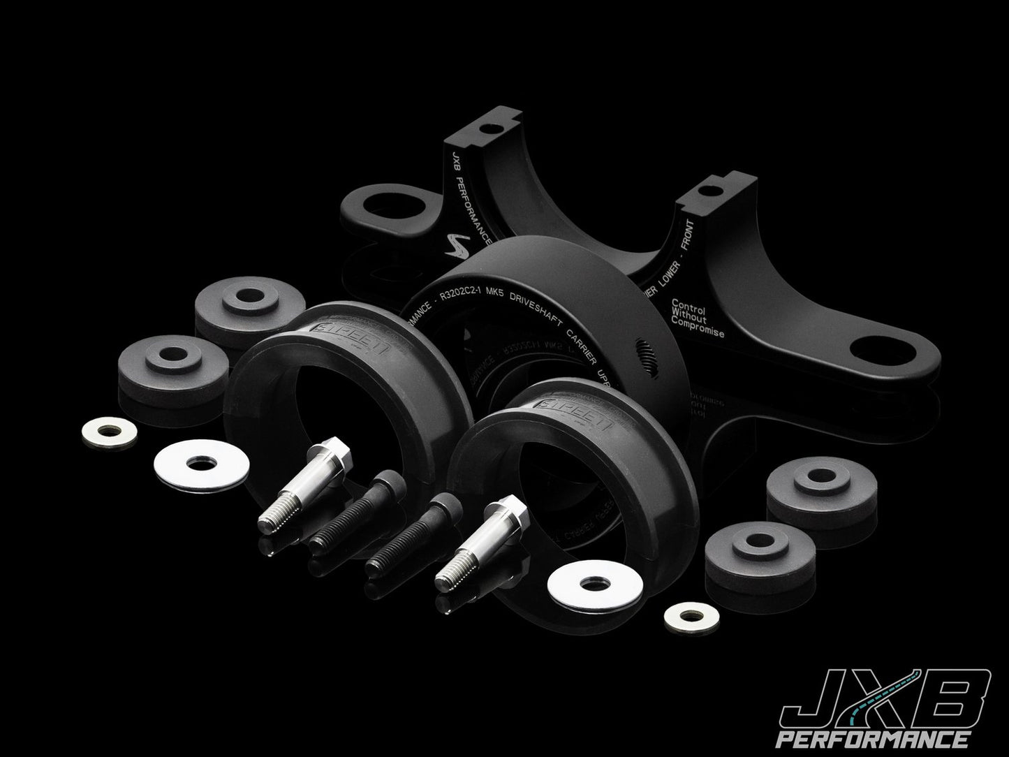 JXB VW Mk5 R32/Mk6 Golf R, Audi 8P A3/S3/RS3 Driveshaft Carrier Upgrade