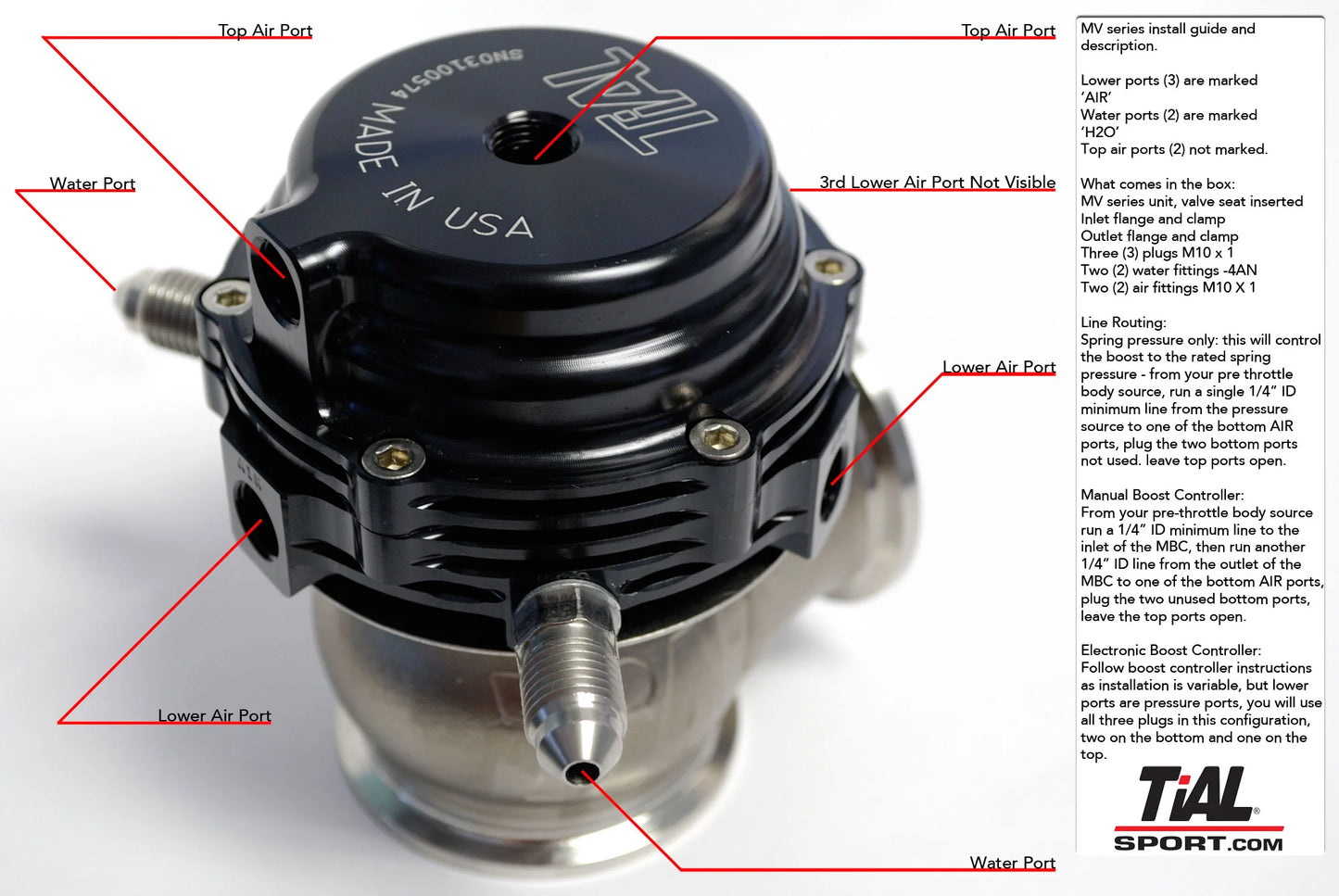 TiAL Sport MV-R 44mm Wastegate