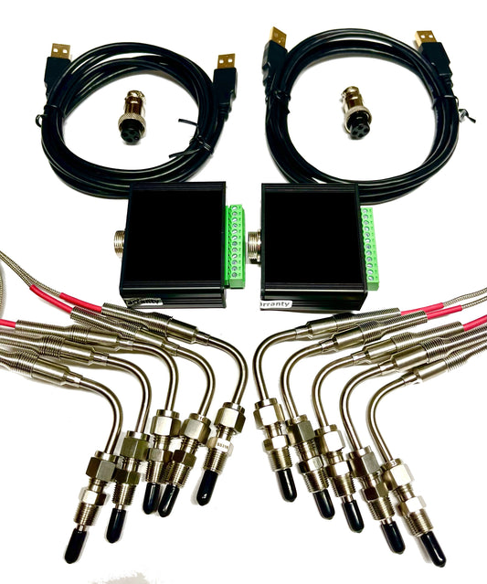 Audi R8 / Lamborghini Huracan 5.2 V10 10x Individual EGT Sensors - Dyno Spectrum DS1 CANBus Interface