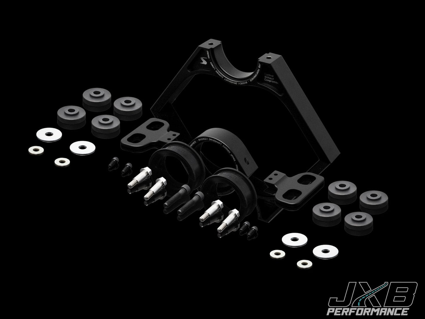 JXB Audi 8V/8Y A3/S3/RS3, 8S TT/TTS/TTRS, VW Mk7/Mk8 Golf R/Alltrack/SportWagen Driveshaft Carrier Upgrade